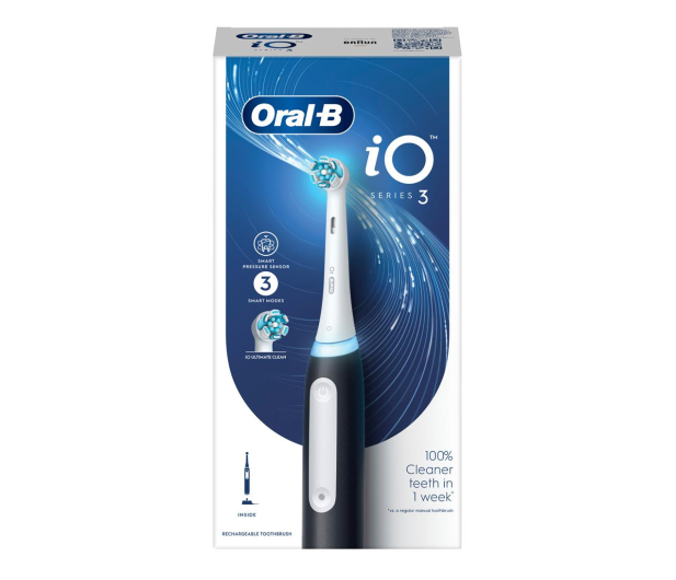 Oral-B Szczoteczka magnetyczna iO3 (matowa czarna) - 1163005 - zdjęcie 4